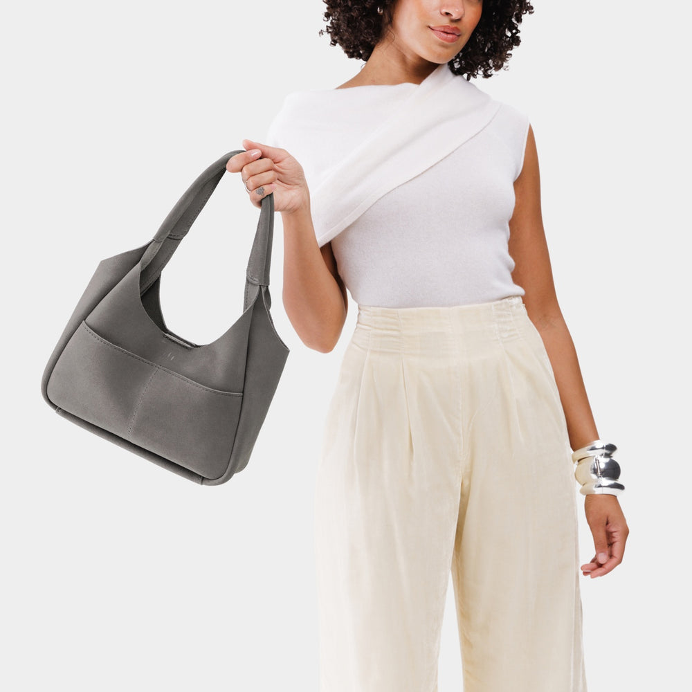 Portland Madison Shoulder Bag - Smoke Grey