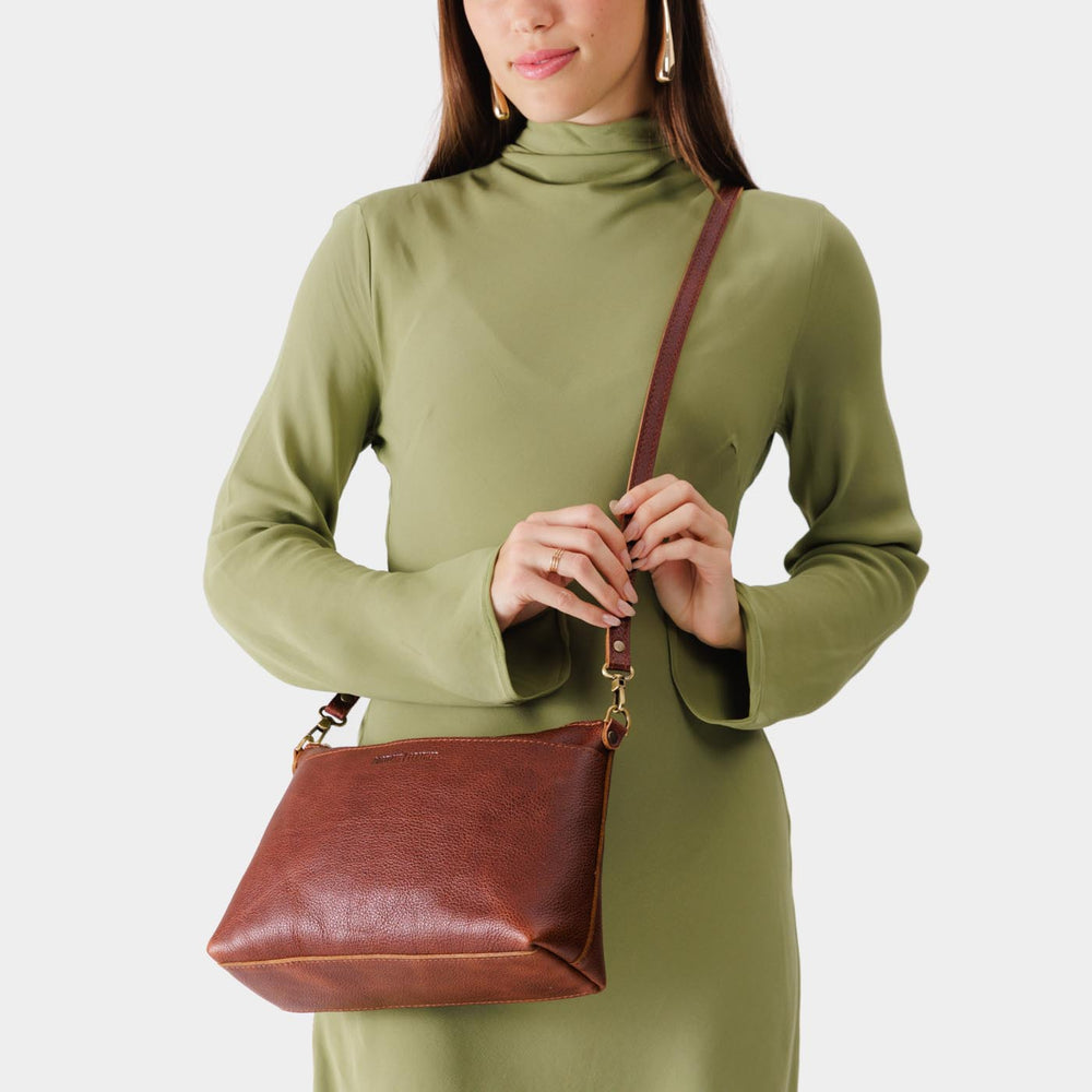 Portland Poppy Purse - Nutmeg