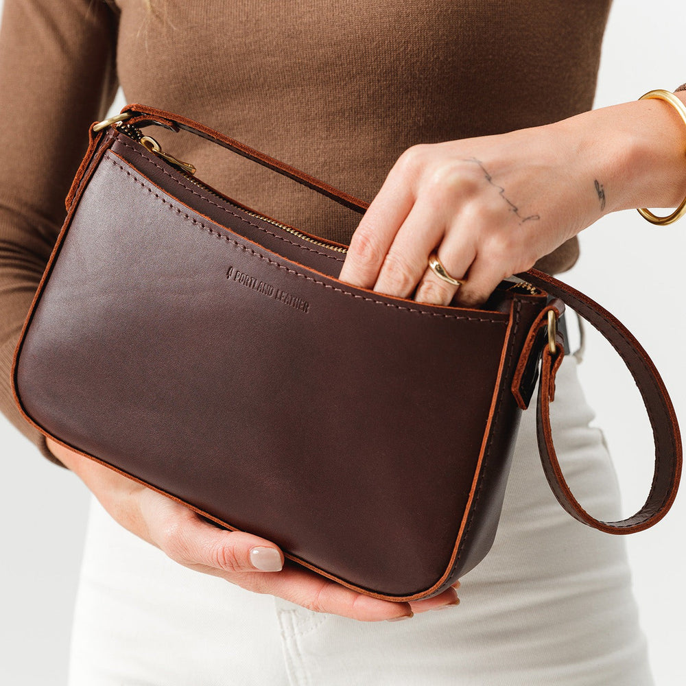 Portland Lucy Shoulder Bag - Cognac