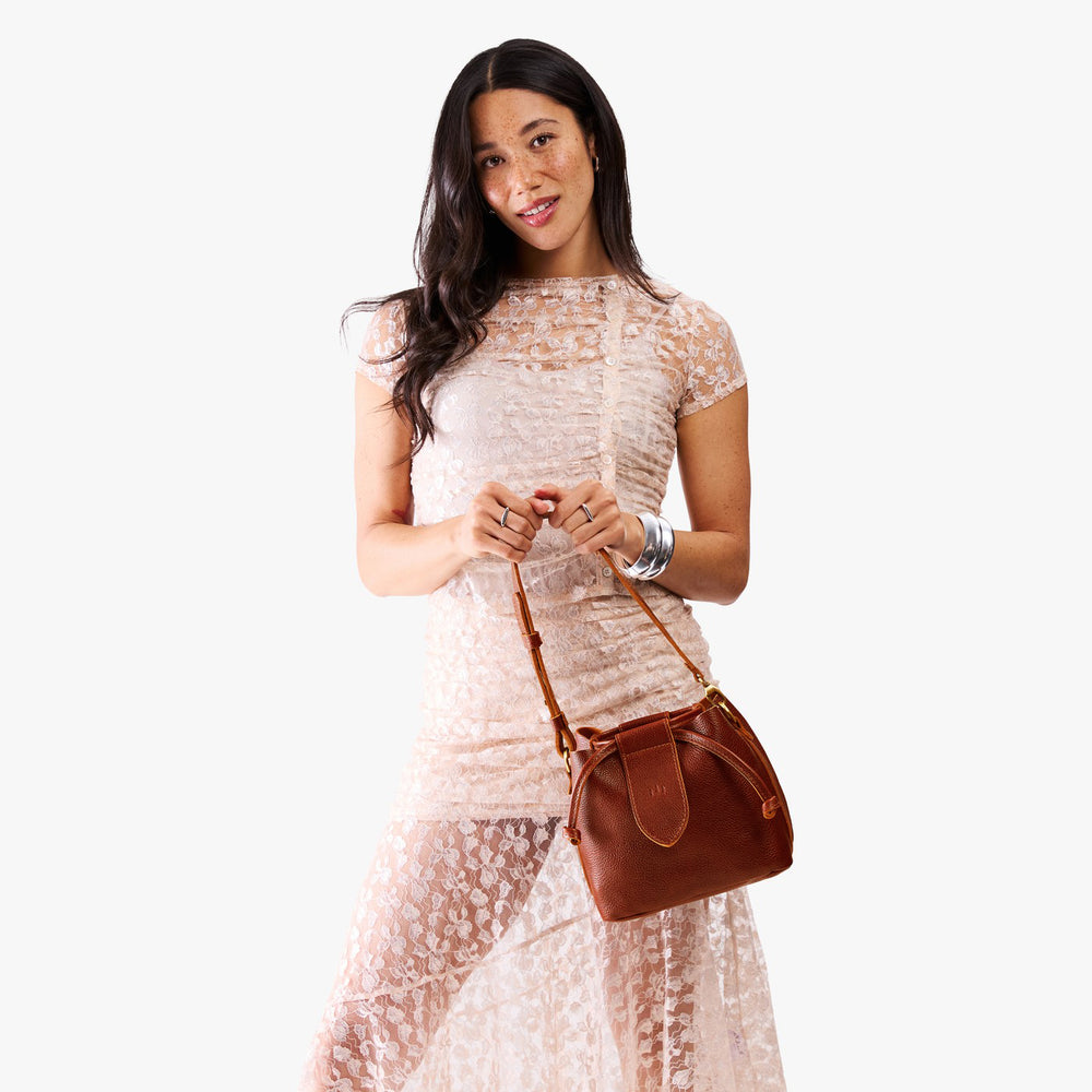 Portland Firefly Bucket Bag - Nutmeg