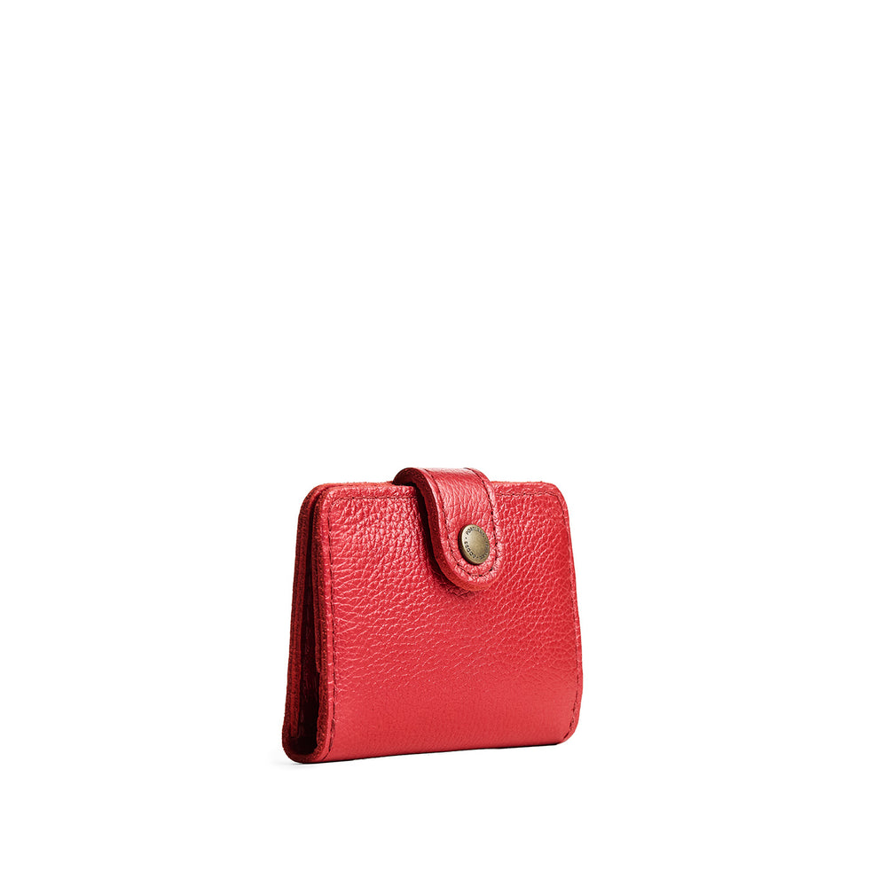 Portland Mini Bifold Wallet - Reba Red