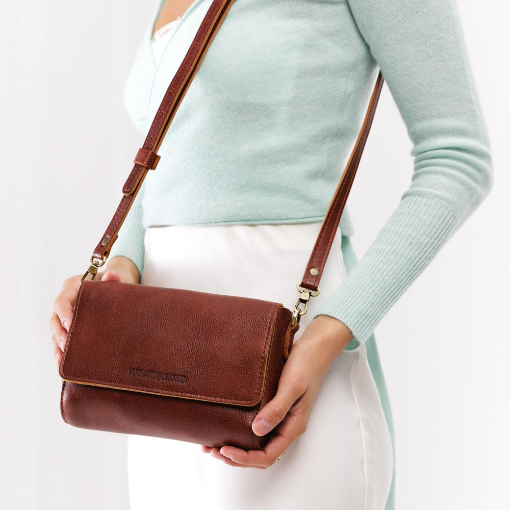 Portland Metro Crossbody - Nutmeg