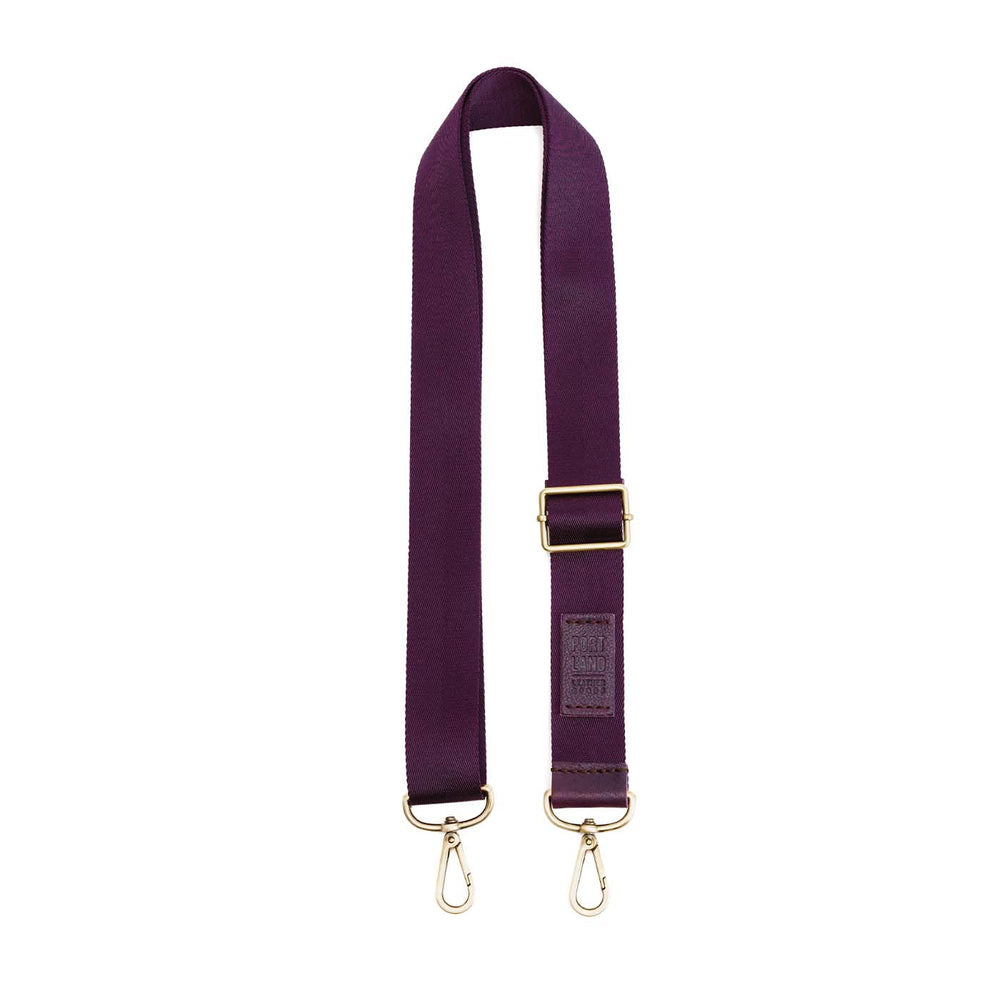 Portland Herringbone Strap - Plum