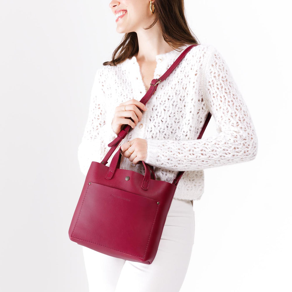 Portland Mini Crossbody Tote - Berry Good