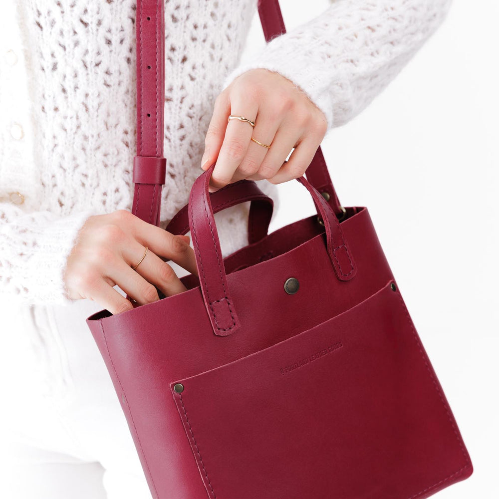 Portland Mini Crossbody Tote - Berry Good