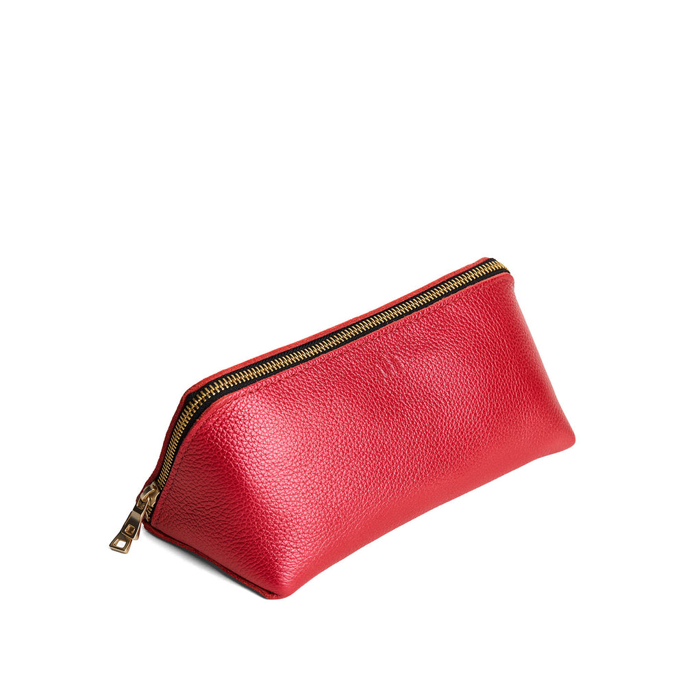 Portland Wide Mouth Pouch - Reba Red