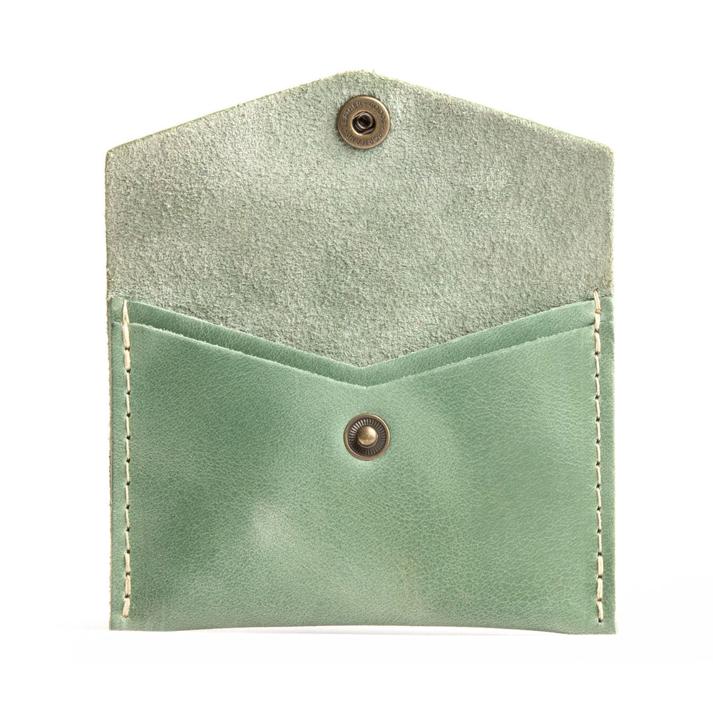 Portland Mini Envelope Wallet - Cucumber