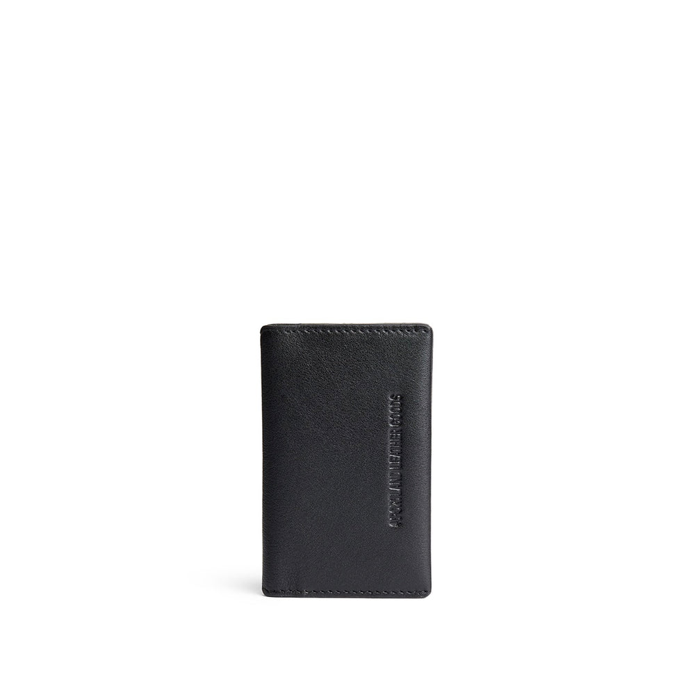 Portland Ronan Card Holder - Black Rock