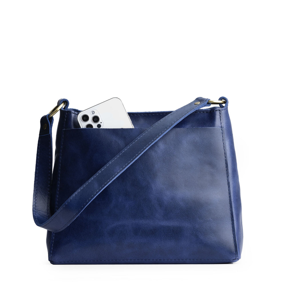 Portland Triangle Shoulder Bag - Cowboy Blue