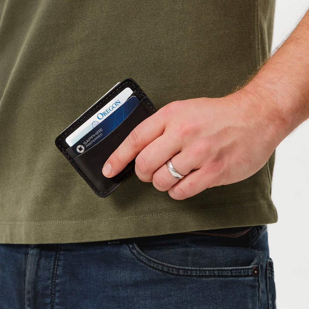 Portland PLG Card Holder - Black