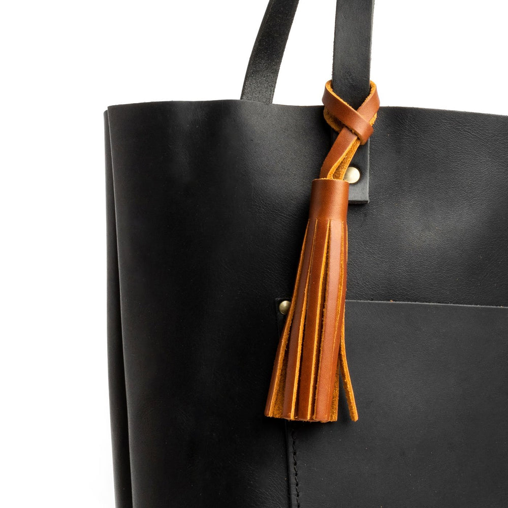 Portland Leather Tassel - Honey