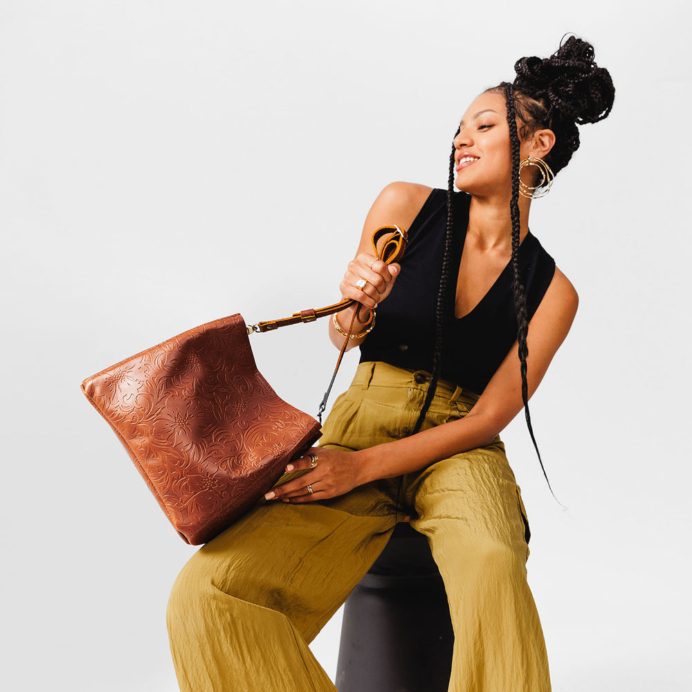 Portland Butterfly Bucket Bag - Meadow