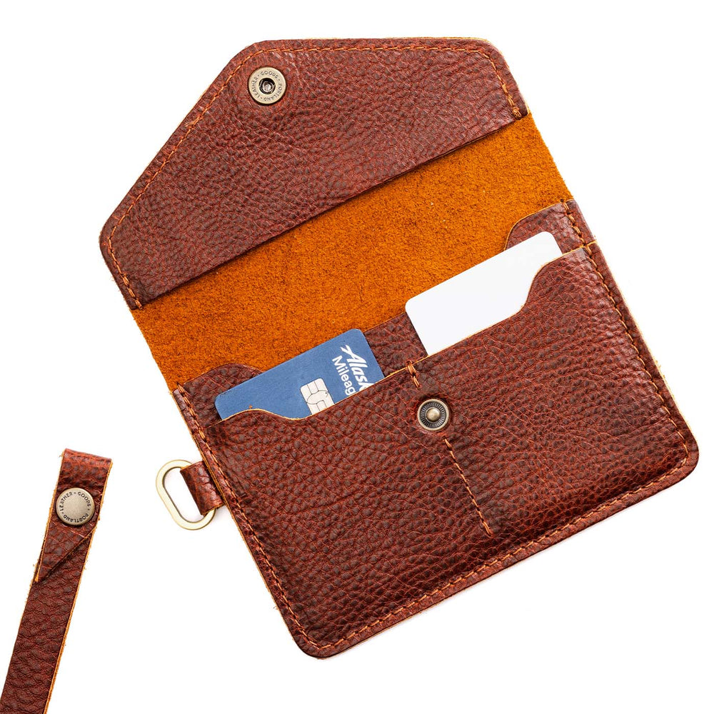 Portland Passport Wristlet - Nutmeg
