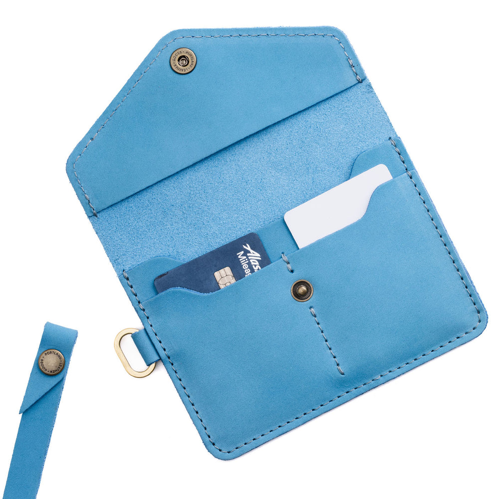 Portland Passport Wristlet - Iceberg Blue