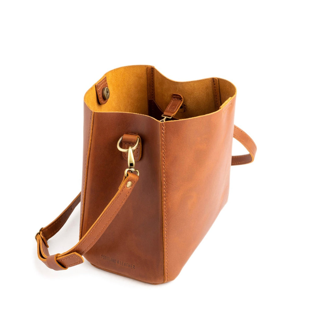 Portland Butterfly Bucket Bag - Honey