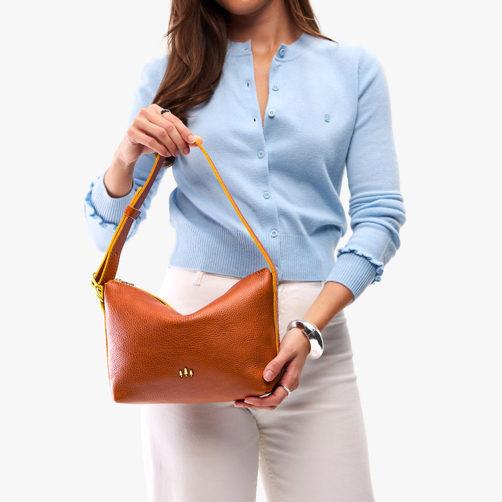 Portland Slouchy Shoulder Bag - Sienna